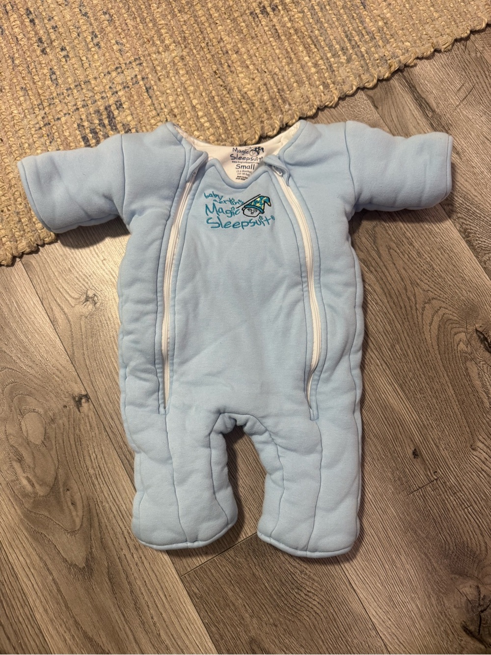 Magic Sleepsuit Baby One-Piece in Light Blue - Small